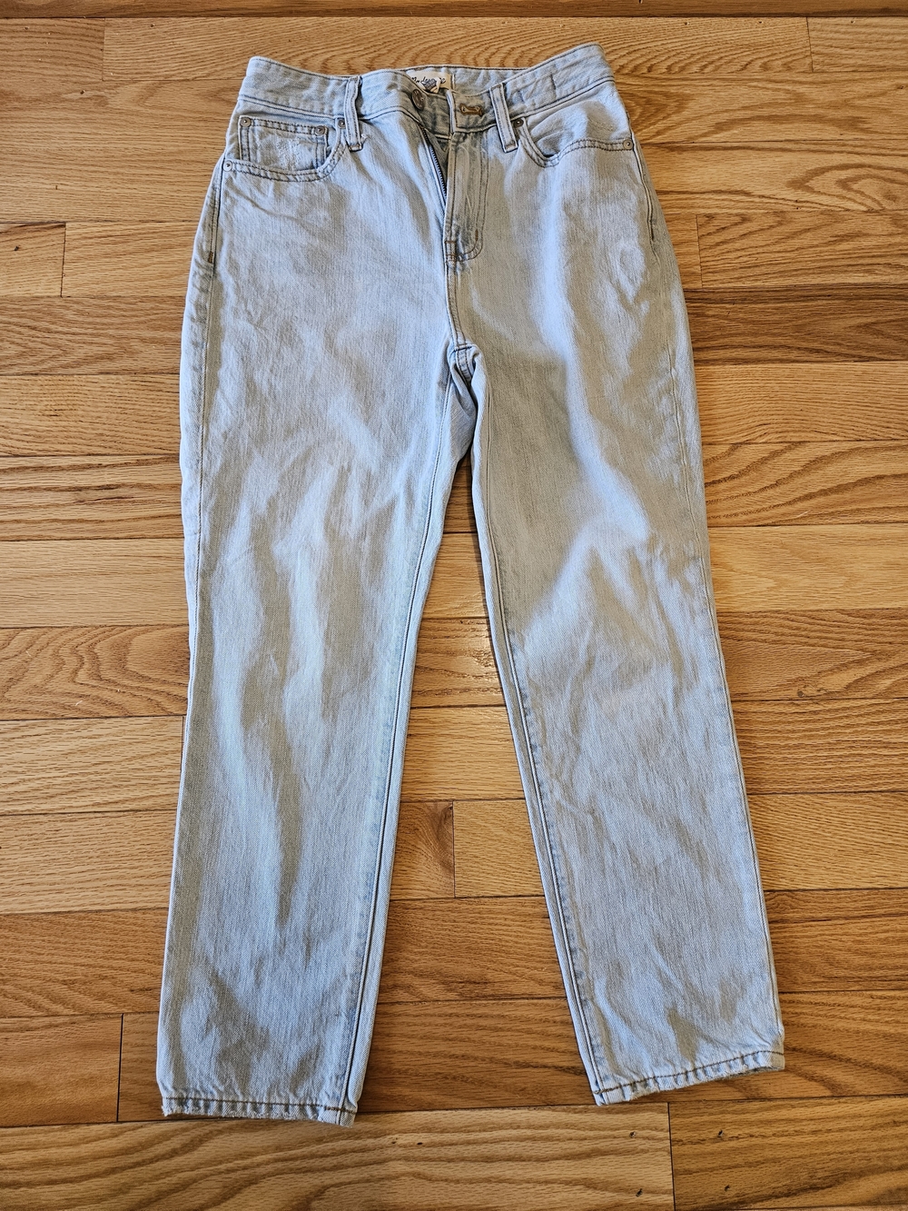 Madewell Lightwash THE CURVY PERFECT VINTAGE JEAN